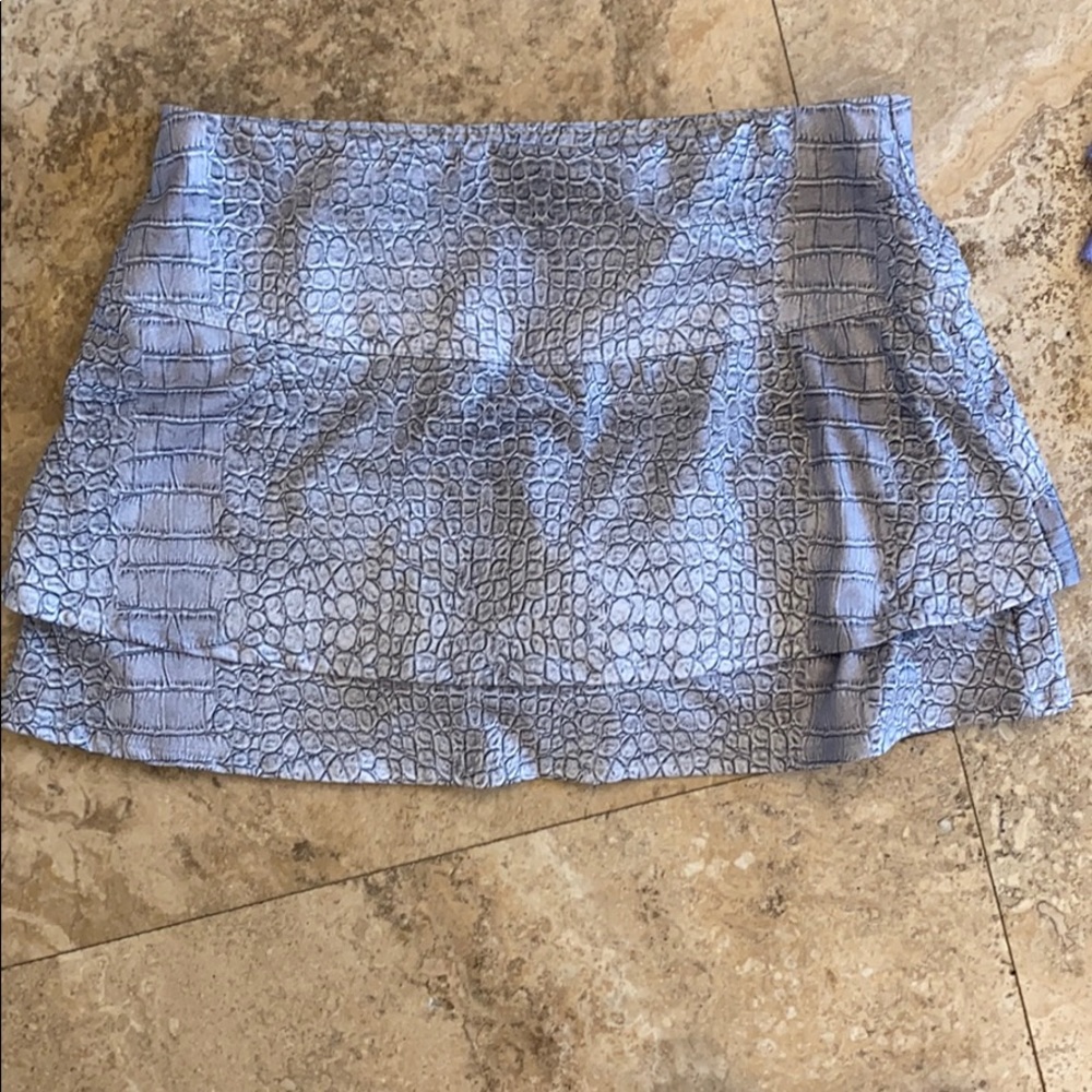 Lucky in love tennis skirt